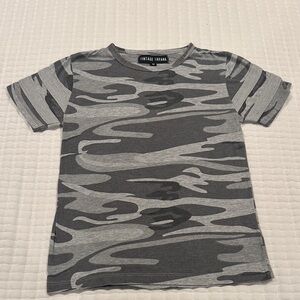 Vintage Havana Kids Grey Camo Short-Sleeve Tee